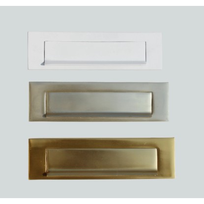 Levélbedobó F3 235 mm x 65 mm réz