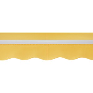 Sárga napellenző szövet 300x200 cm, csuklókaros napellenzőkhöz.