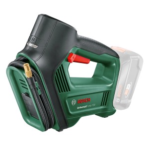 Bosch UniversalPump 18V akkus légpumpa gumiabroncsok és labdák felfújásához.