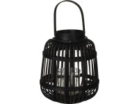 Lámpás bambusz 19 cm x 24 cm fekete Lámpás bambusz 19 cm x 24 cm fekete