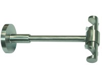 Gardinia Memphis mennyezeti tartókonzol nyitott rozsdamentes acél hatású 13,5 cm