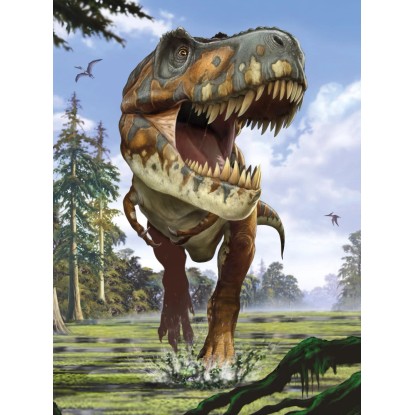 Komar vlies fotótapéta Tyrannosaurus Rex 184 cm x 248 cm