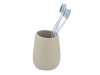 Wenko Badi fogmosópohár kerámia bézs 8 cm x 11 cm x 8 cm