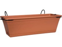 Ebert virágládakészlet 28 cm x 50 cm x 20 cm terrakotta