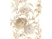 Komar Vintage Chrysanthemum fátyoltapéta 200 cm x 250 cm