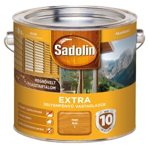 Sadolin időjárásálló festék, Fenyö Brad 2 árnyalat, kültéri használatra.