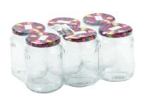 Befőttesüveg szett 6 db/szett Befőttesüveg szett 6 db/szett