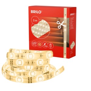 Brilo LED szalag, 5m, a rugalmas beltéri világításhoz.