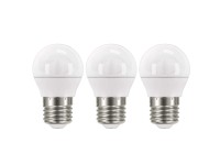 Emos Classic LED gömb izzó E27 6 W fehér 3 db