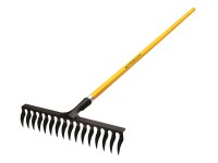 AUSTRALIAN Gyomtalanító gereblye acél 14 fogú 150 cm üvegszálas nyéllel