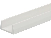 Arcansas U-profil PVC 18 mm x 10 mm x 2600 mm