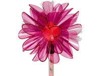 OBI Vallermosa LED-es földbe szúrható napelemes lámpa rózsaszín virágdísszel OBI Vallermosa LED-es földbe szúrható napelemes lámpa rózsaszín virágdísszel