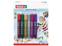 tesa Glitter-deco glitteres dekorációs toll őszi színek 6 db