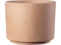 Deroma Cilindro Modul'o virágcserép 25,2 cm x 20,7 cm terrakotta-fehér