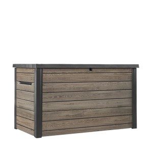 Keter 261796 Decocoat műanyag kerti láda 870 l - kőrisfa