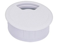 Kábelátvezető 60 mm műanyag szürke Kábelátvezető 60 mm műanyag szürke