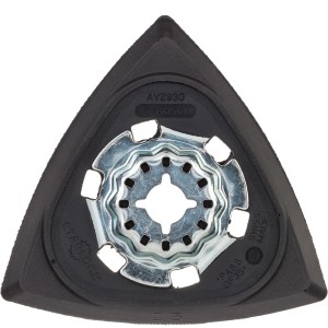 Bosch delta csiszolólap DIY AVZ 93 G multifunkciós szerszámhoz, részletes nézet.