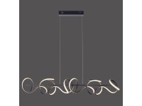Just Light. Curls LED-es függőlámpa fekete