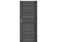 Keretes beltéri ajtólap Novara 70 Antracit 75 cm x 210 cm jobbos