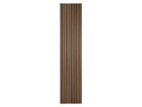 Hangszigetelő panel Smart dió fekete MDF fekete filc 240 cm x 52 cm x 1,8 cm Hangszigetelő panel Smart dió fekete MDF fekete filc 240 cm x 52 cm x 1,8 cm