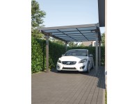 Floraworld lapostetős szimpla kocsibeálló alumínium antracit 300 cm x 496 cm Floraworld lapostetős szimpla kocsibeálló alumínium antracit 300 cm x 496 cm