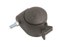 Dupla görgő menettel és leállítóval, 50 mm, 30 kg Dupla görgő menettel és leállítóval, 50 mm, 30 kg