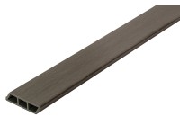 WPC C2C záróléc 300 cm x 10 cm x 4,1 cm szürke kőris