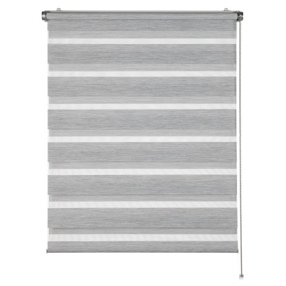 Schöner Wohnen Tilda csíkos dupla roló 90 cm x 150 cm antracit