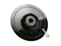 LUX tépőzáras befogótányér tengellyel 125 mm