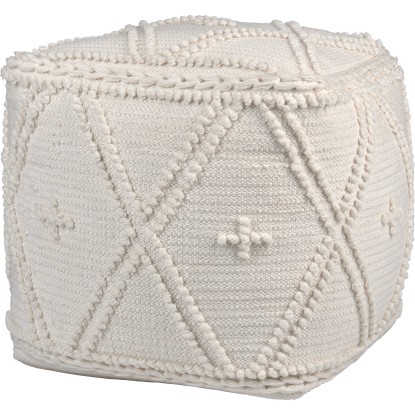 Desert Flower puff fehér 42 cm x 48 cm x 48 cm