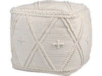 Desert Flower puff fehér 42 cm x 48 cm x 48 cm Desert Flower puff fehér 42 cm x 48 cm x 48 cm