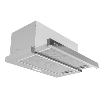 EVIDO FORTE 60X teleszkópos páraelszívó 60 cm billenőkapcsoló inox