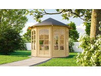 Weka nyolcszögletű pavilon 234A natúr Weka nyolcszögletű pavilon 234A natúr