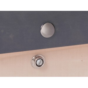 Rögzítő rugós gomb, 3,5x15 mm, sárgaréz, szövetekhez és bőrhöz.