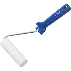 LUX Habhenger, 11 cm, fehér. Festőhenger finom lakkozáshoz sima felületeken.