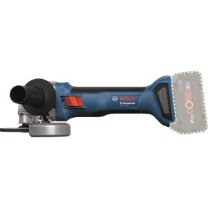 Bosch Professional GWS 18V-8 akkus sarokcsiszoló, kék/fekete, akku nélkül.