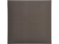 Négyzet alakú fali párna 30 cm x 30 cm bársony sötétszürke