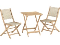 Erkélybútor garnitúra Tempelton 3 - részes akác FSC