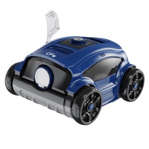CF CF100CL medence robot, kék-fekete, akkumulátorral. Automata medencetisztító a tiszta vízért.