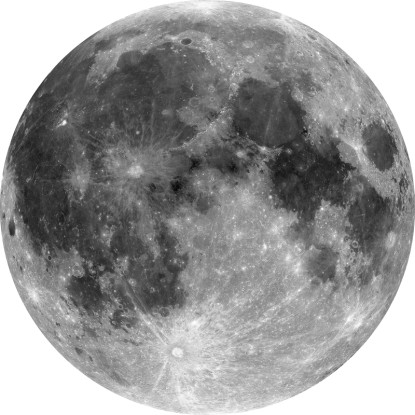 Komar vlies fotótapéta Moon öntapadós 125 cm