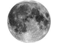 Komar vlies fotótapéta Moon öntapadós 125 cm