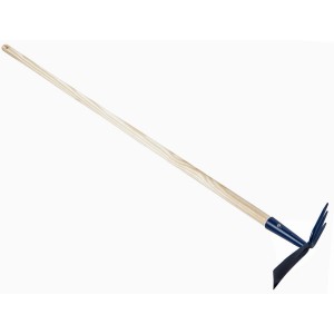 LUX kerti kapa dupla kapával, nyéllel (140 cm) talajműveléshez és gyomeltávolításhoz.