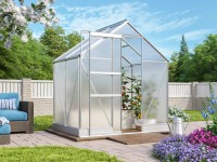 Vitavia melegház kicsi Apollo 2500 légk.l. 6 mm alappal együtt 2,5 nm alu fényes