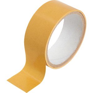 Tekercs LUX kétoldalas ragasztószalag, 5 m x 38 mm, szőnyegekhez és padlókhoz.