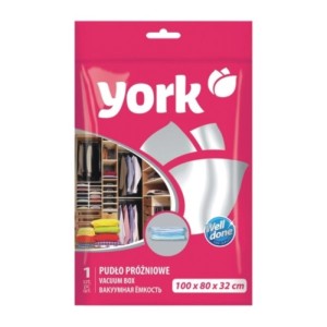 York vákuum tárolódoboz, textil tároló a szekrényben több helyért.