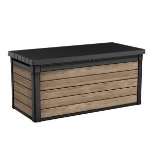 Keter 271031 Decocoat műanyag kerti láda 570 l - kőrisfa