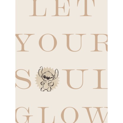 Komar falikép Disney Lilo and Stitch Soul Glow 30 cm x 40 cm
