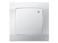 Káró 107 Keresztkapcsoló komplett fehér