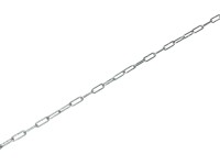Köracél lánc galvanizálva horganyzott 3 mm átmérő Köracél lánc galvanizálva horganyzott 3 mm átmérő