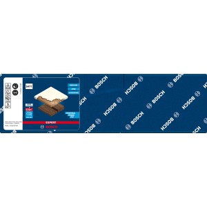 Bosch Expert csiszolószivacs S471, 69x97x26mm, finom. Csiszolóanyag a precíz csiszoláshoz.